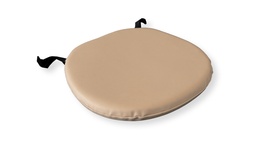 [MO022] Cojín beige silla forja negra
